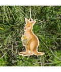 Wooden Decoration | Hopping Kangaroo Wooden Decoration | Hopping Kangaroo